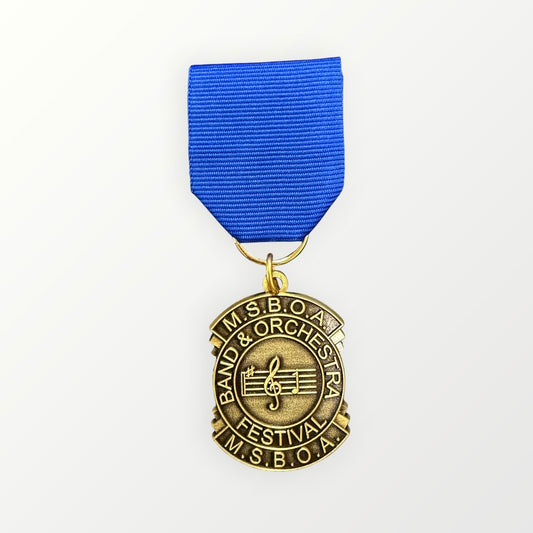 MSBOA District 1 Band & Orchestra Medal - Division I